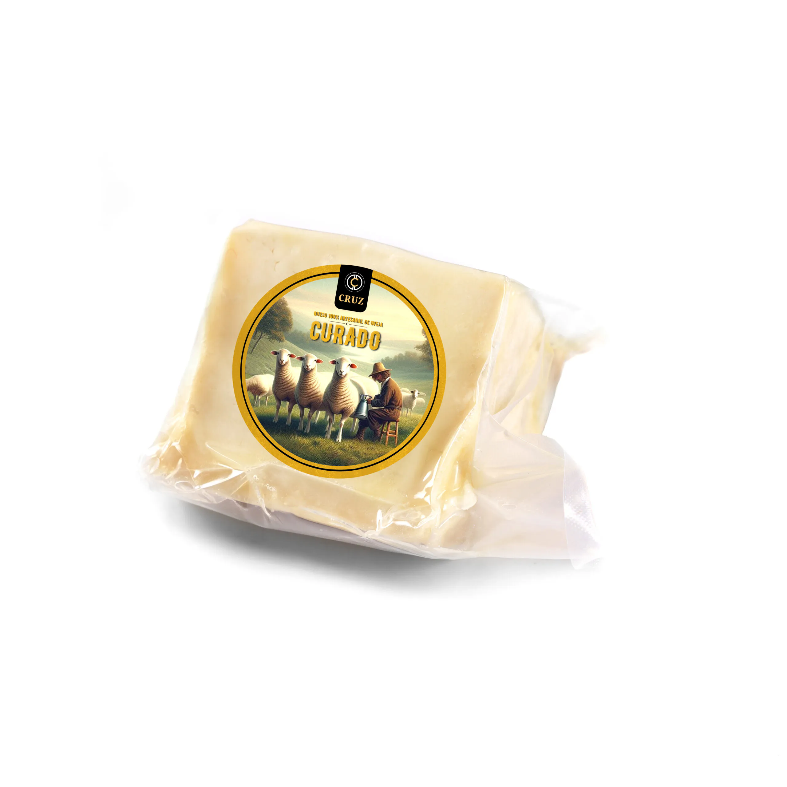 Cured sheep's cheese